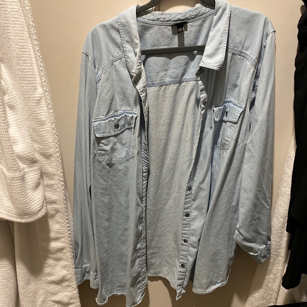 Torrid denim shirt